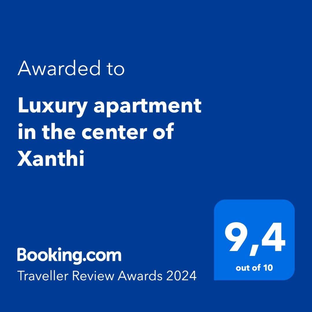 Luxury Apartment In The Center Of Xánthi Exterior foto